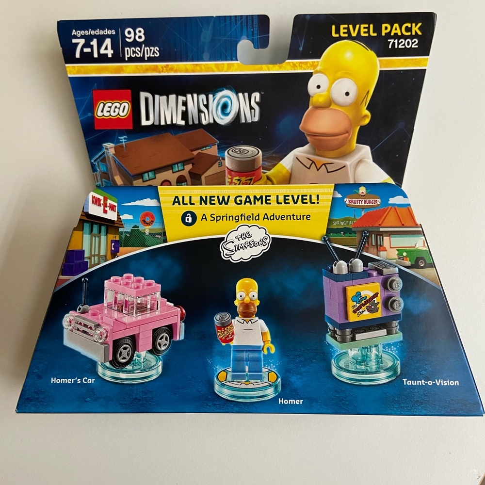 LEGO Dimensions Simpson’s level pack - brand new